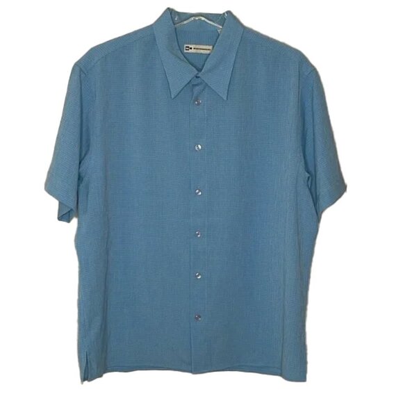 ❤️ 🆕 WILKE-RODRIGUEZ Button Down Shirt Size L - Picture 1 of 4